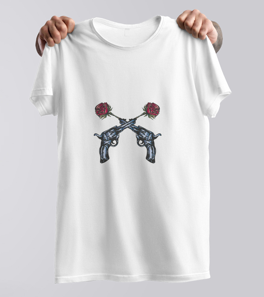Guns N' Roses Pistols And Roses T-Shirt