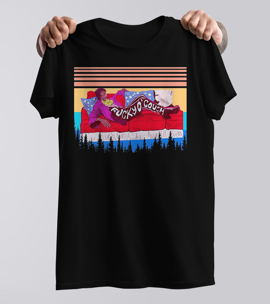 Dave Chappelle Rick James Character Illustration With Comedic Catchphrase T-Shirt