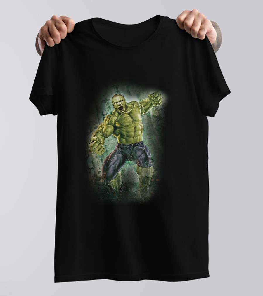 Brock Lesnar Hulk Transformation Superhero Power T-Shirt