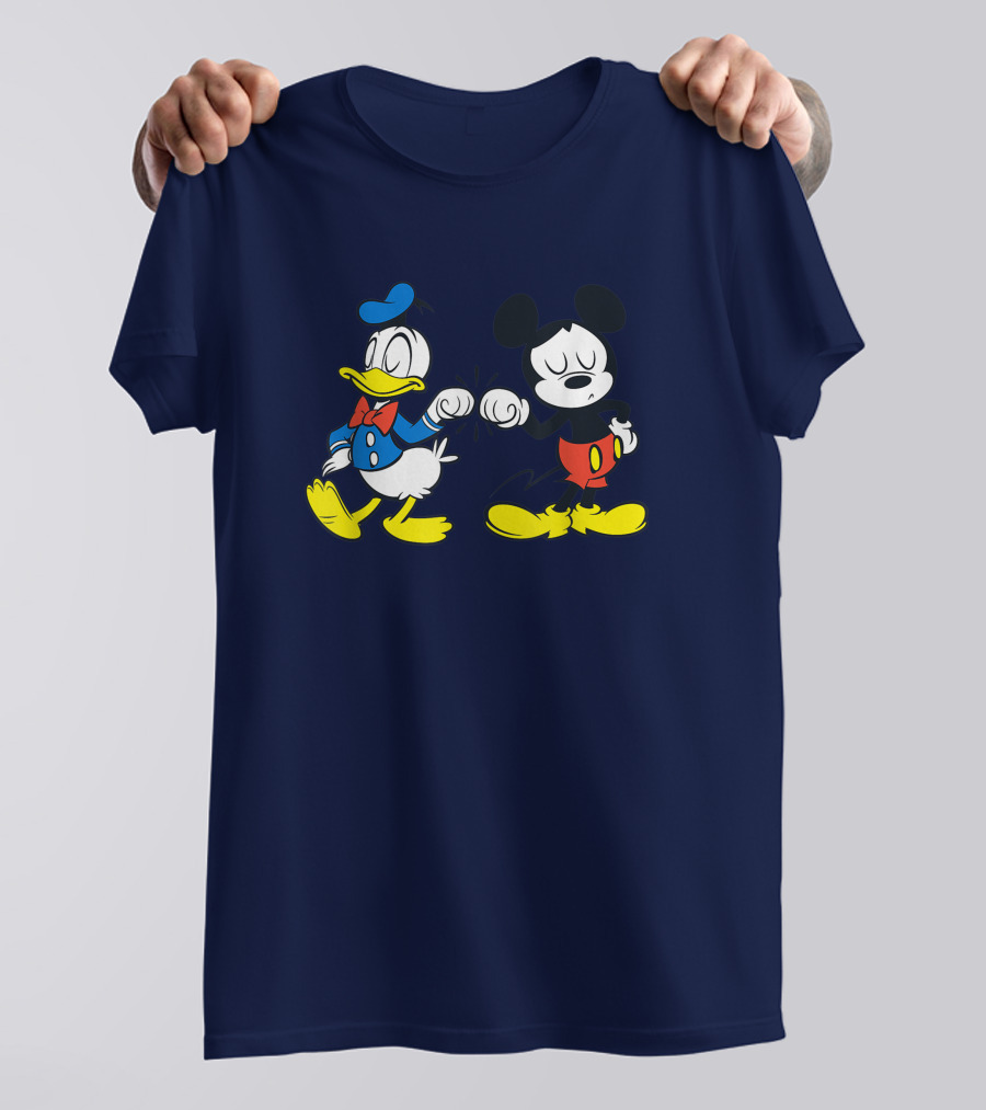 Disney Mickey Mouse Donald Duck Best Friends Forever Classic Icons T-Shirt