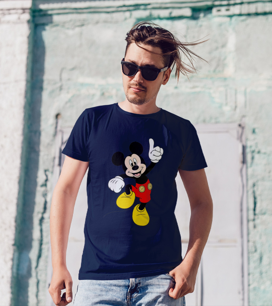 Mickey Mouse I'm So Happy Classic Disney Character T-Shirt