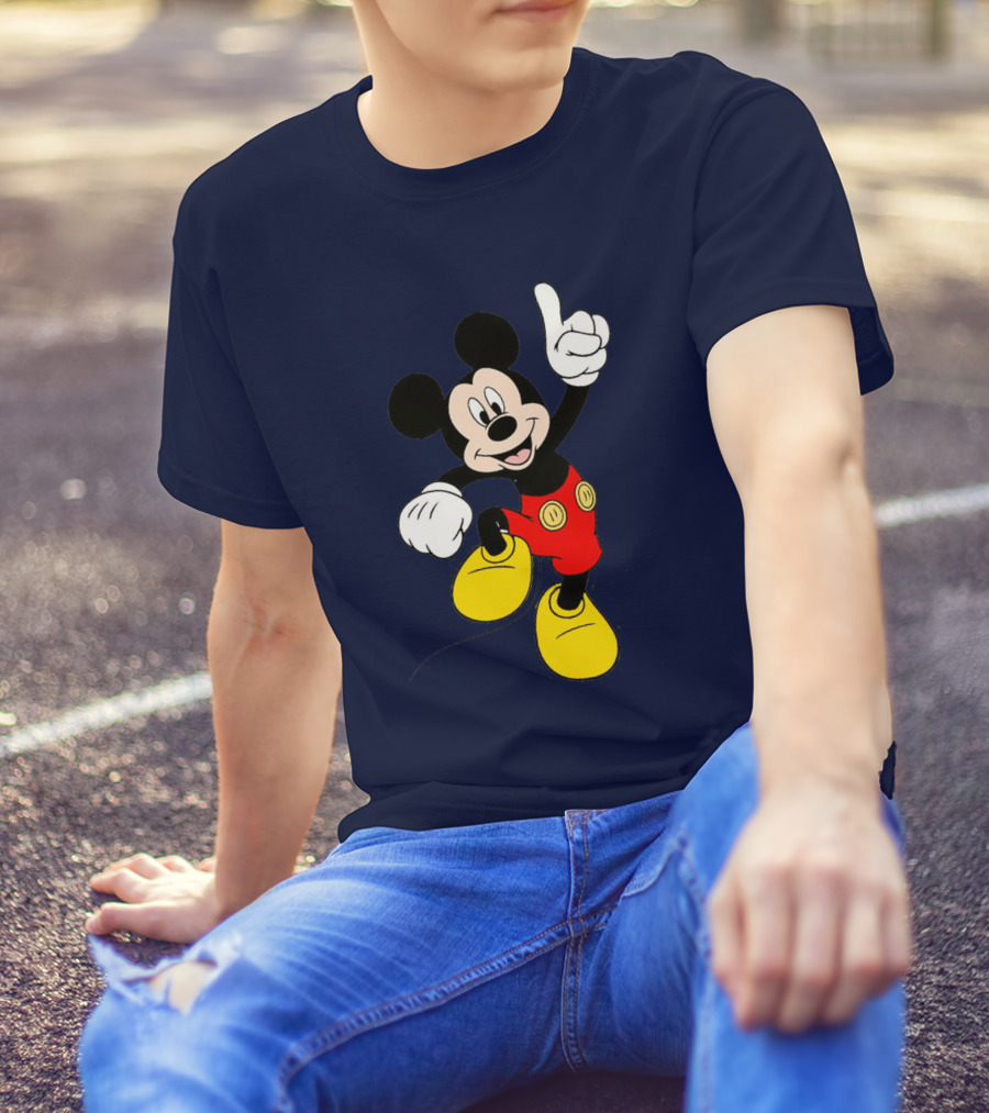 Mickey Mouse I'm So Happy Classic Disney Character T-Shirt