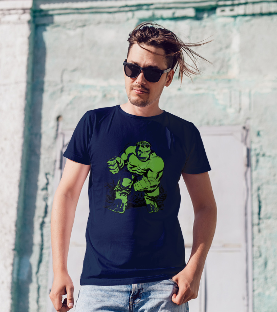 The Incredible Hulk Vintage Marvel Comic T-Shirt