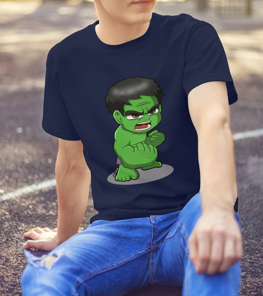 Hulk Angry Cartoon Hulk T-Shirt