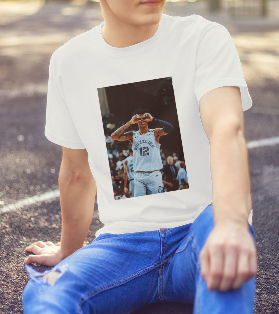 Ja Morant Grizzlies Number 12 T-Shirt