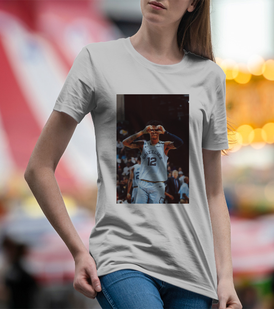 Ja Morant Grizzlies Number 12 T-Shirt