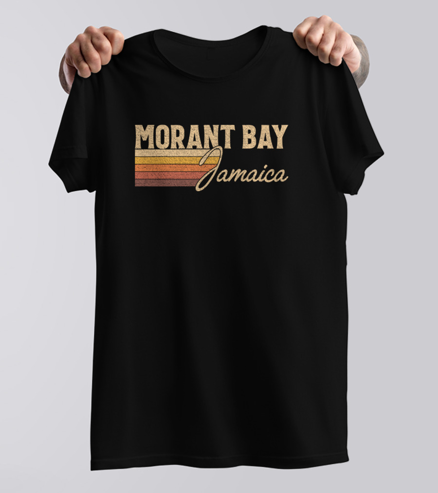 Morant Bay Jamaica Retro Vintage Funny T-Shirt