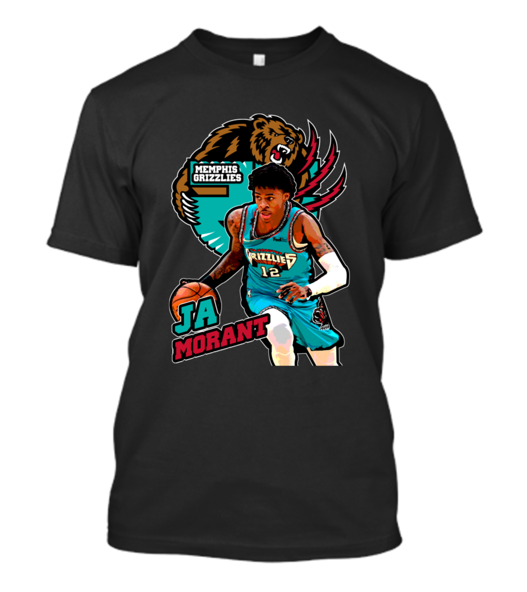 Memphis Grizzlies Rookie Ja Morant Basketball Player T-Shirt