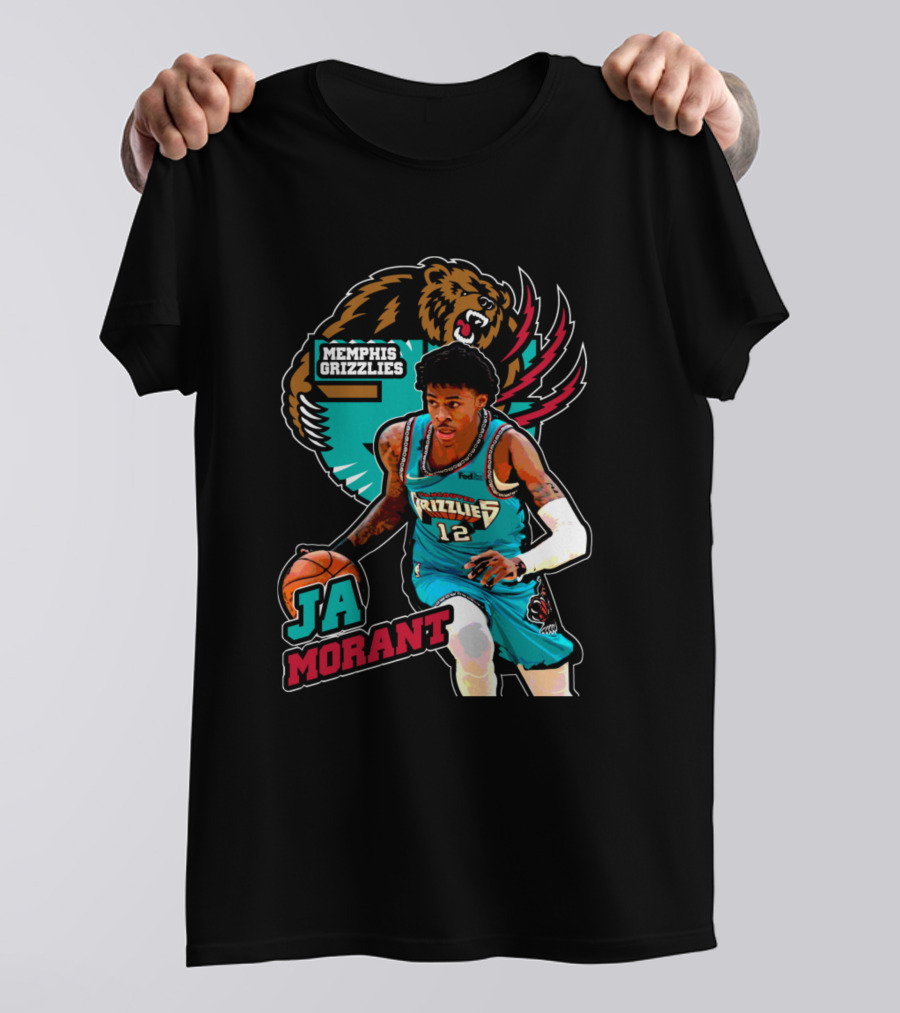 Memphis Grizzlies Rookie Ja Morant Basketball Player T-Shirt