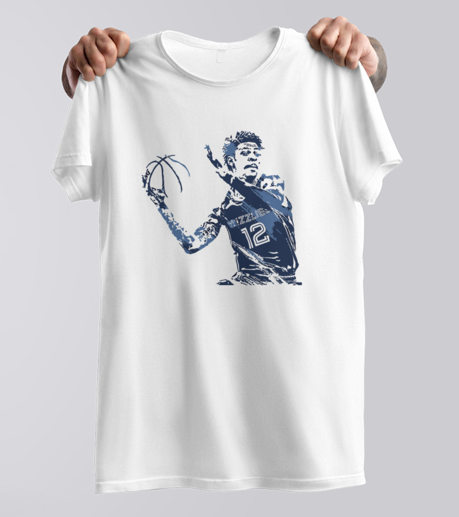 Grizzlies 12 Basketball Player T-Shirt