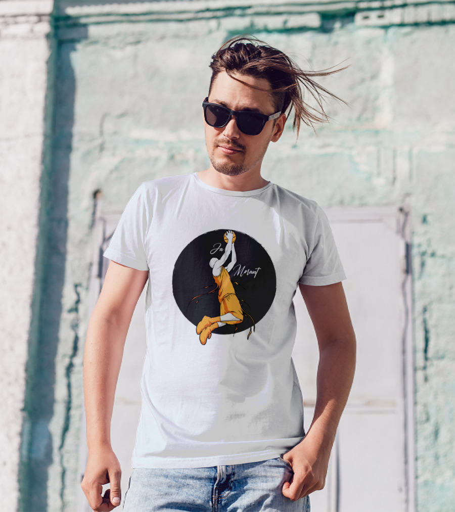 Ja Morant Dunking Action Basketball T-Shirt