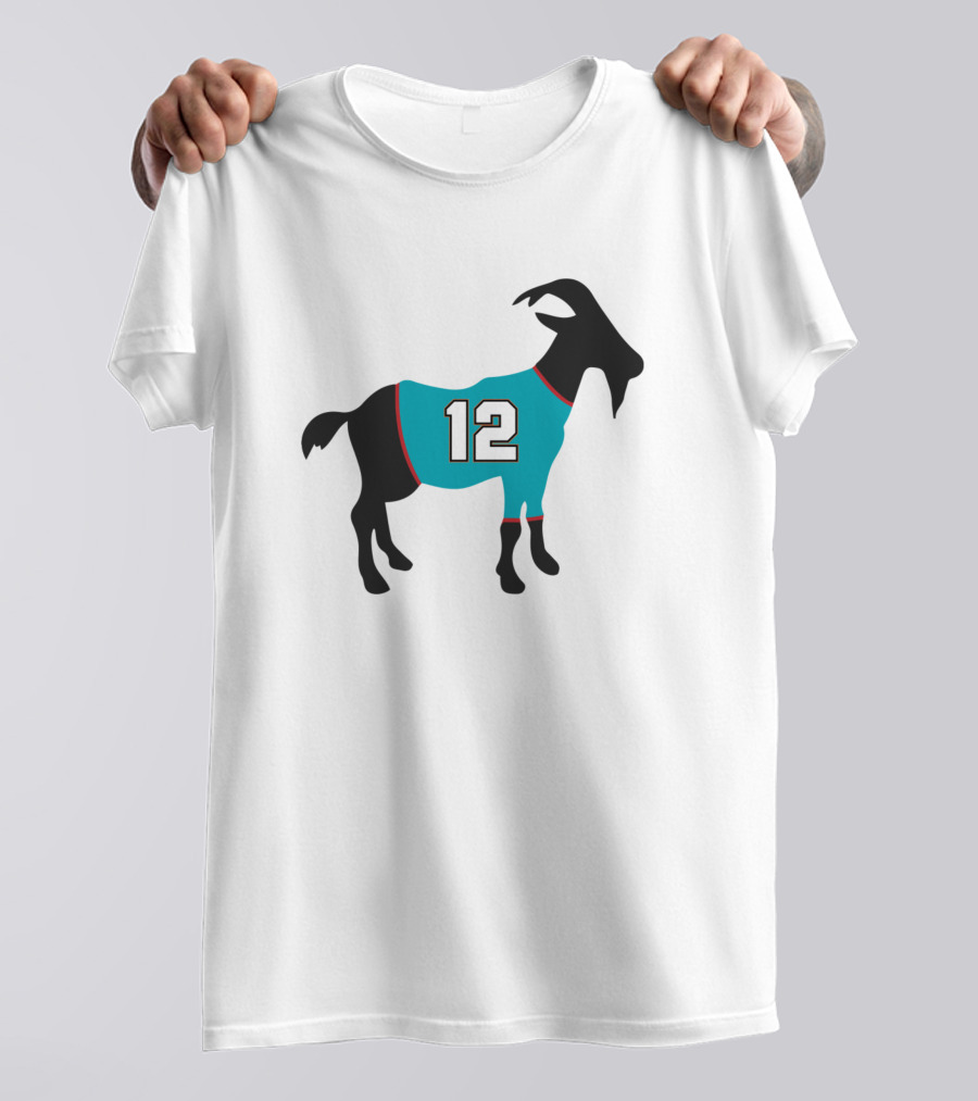 JA Morant GOAT Number 12 Jersey T-Shirt