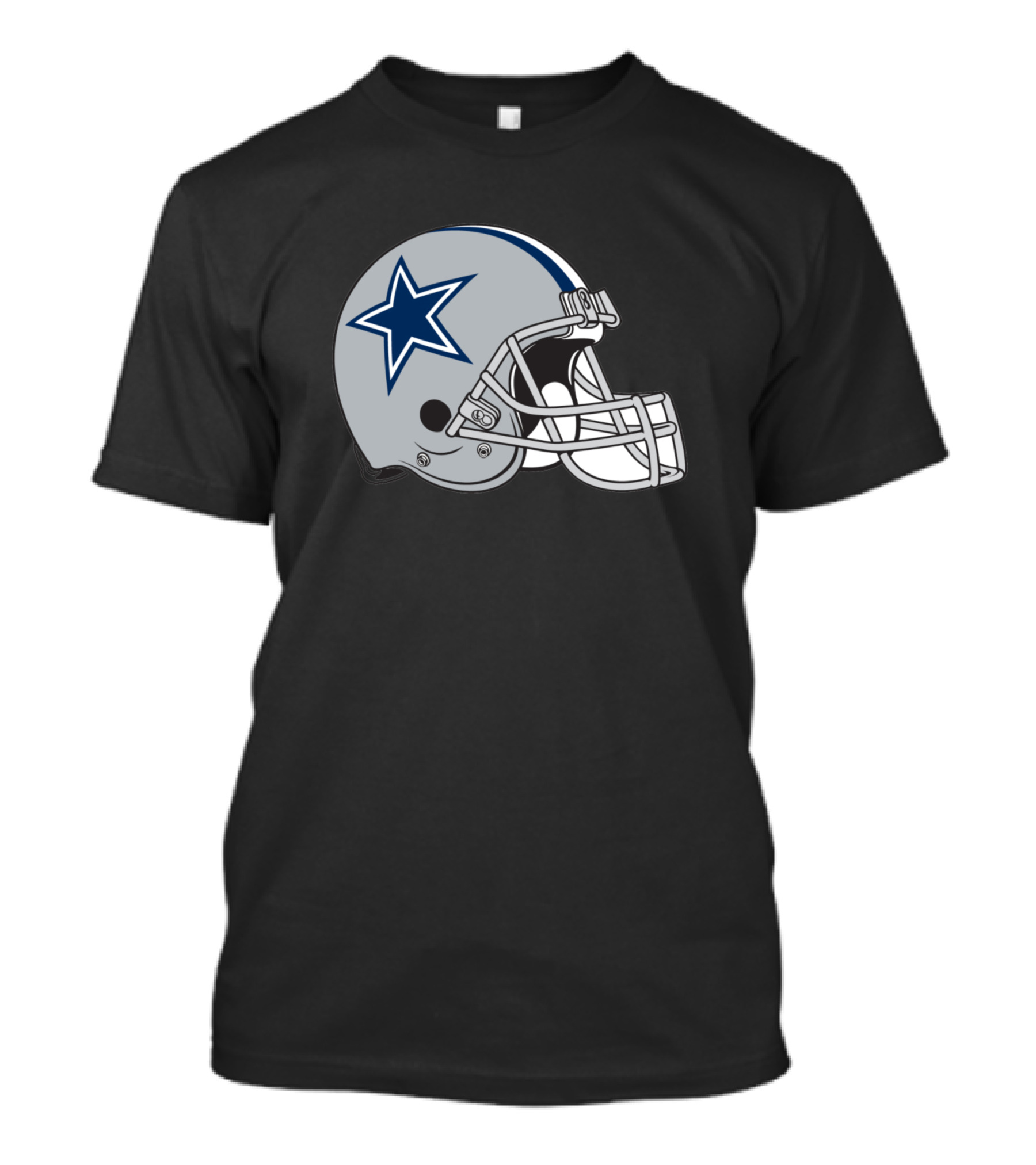Dallas Cowboys Helmet Star T-Shirt