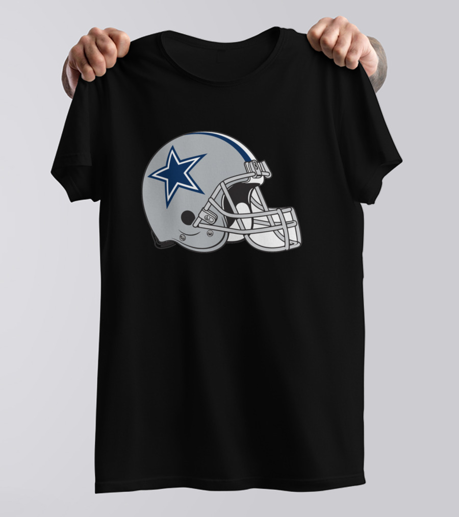 Dallas Cowboys Helmet Star T-Shirt