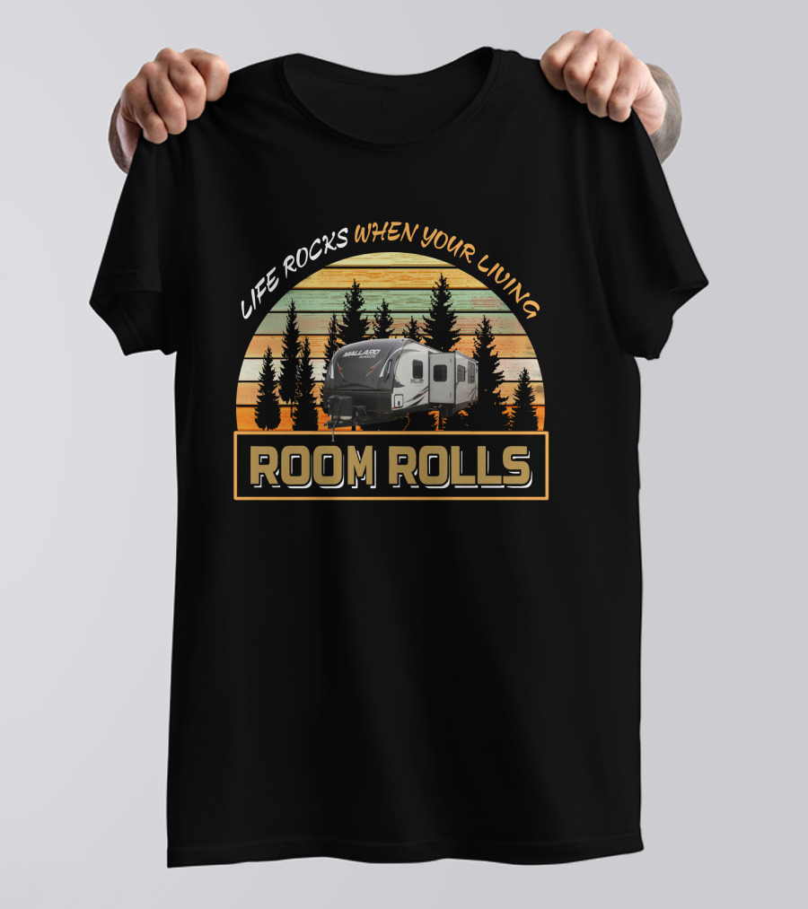 Life Rocks When Your Living Room Rolls Heartland Mallard M32 T-Shirt