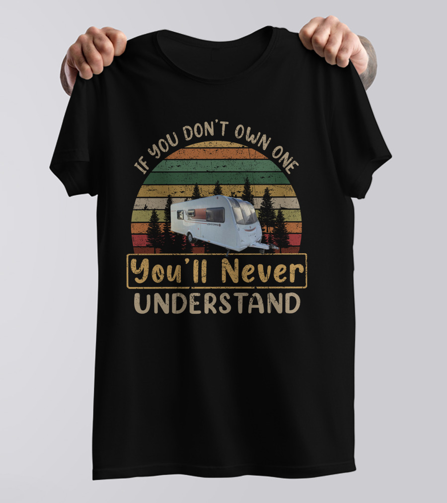 If You Don't Own One You'll Never Understand Bailey Unicorn Cadiz Caravan Vintage Stripes T-Shirt