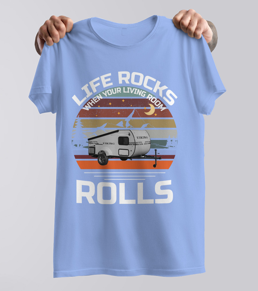 Viking 9.0 Camper When Your Living Room T-Shirt