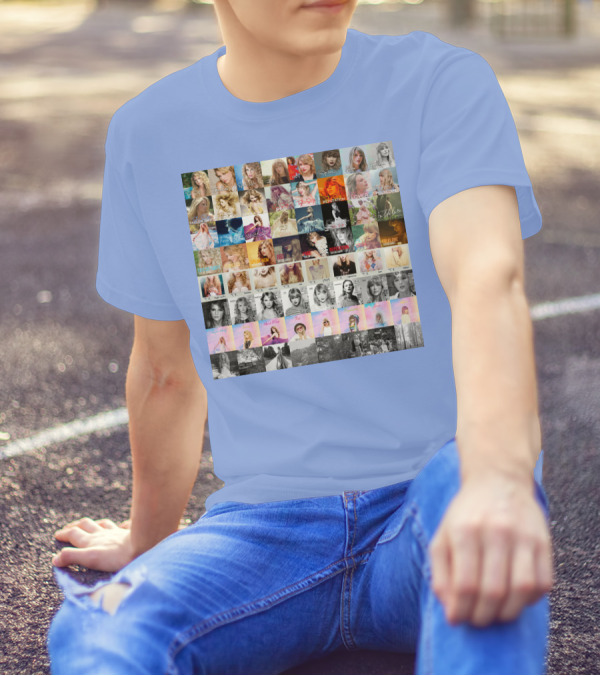 Taylor Swift Album Covers Through Each Era's T-Shirt