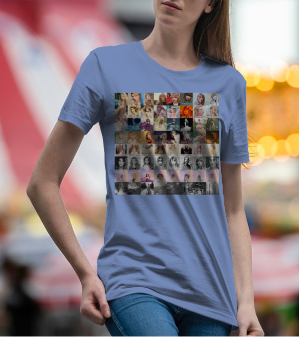 Taylor Swift Album Covers Through Each Era's T-Shirt