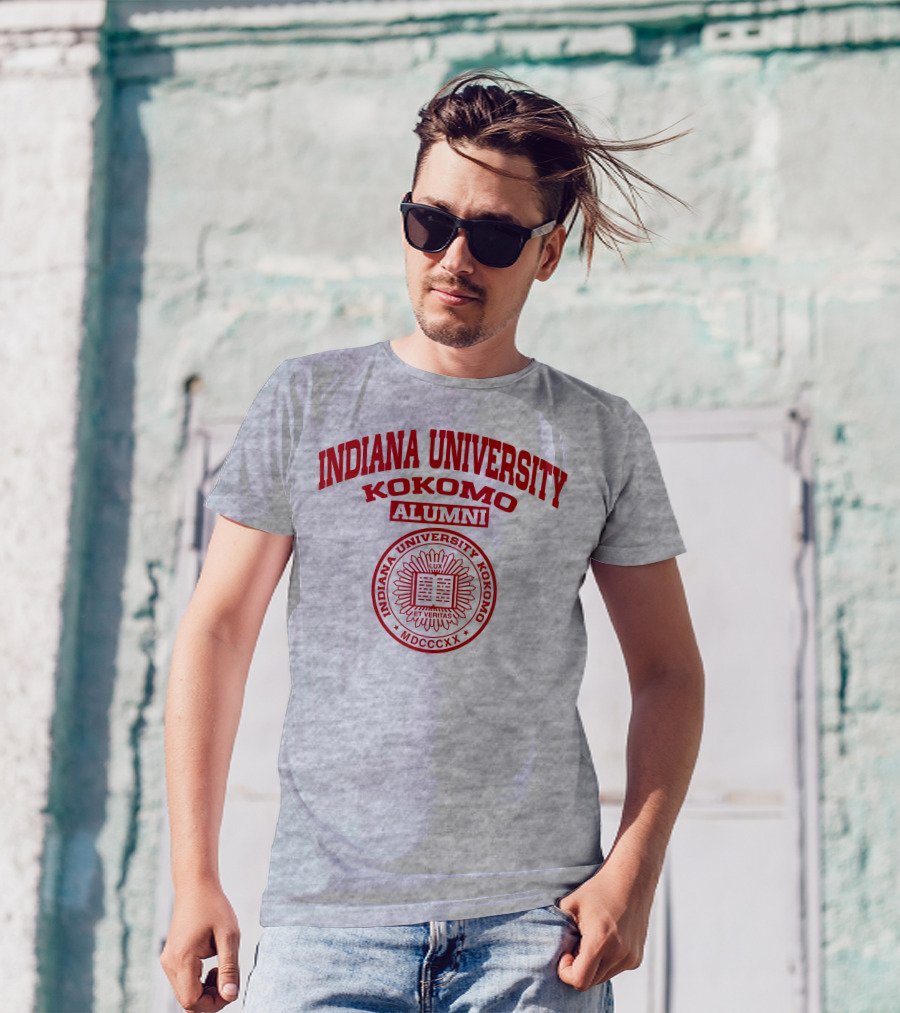 Indiana University Kokomo Alumni Seal Logo MDCCCXX T-Shirt