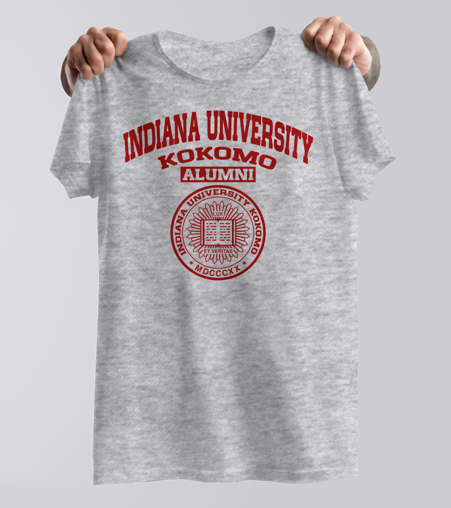 Indiana University Kokomo Alumni Seal Logo MDCCCXX T-Shirt