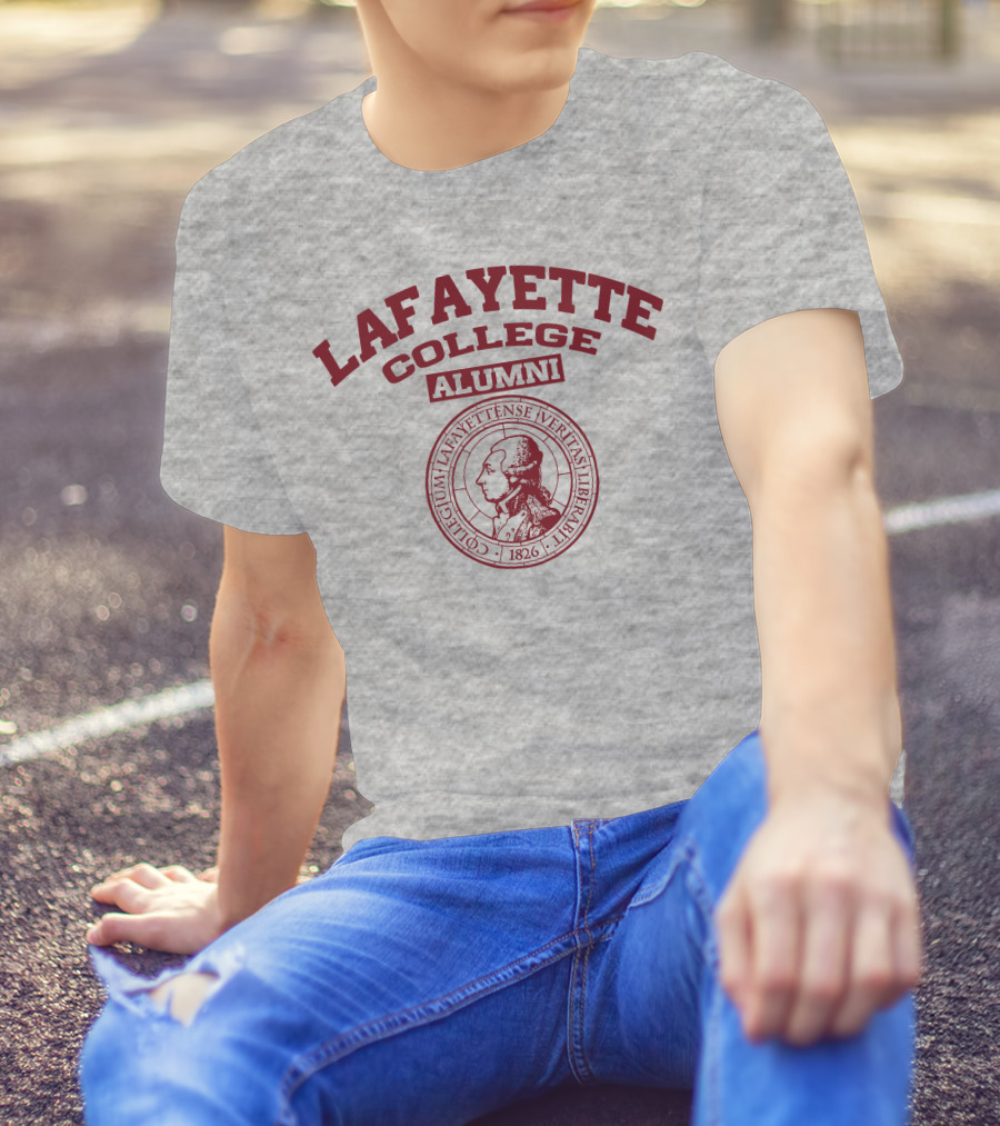 Lafayette College Alumni Seal 1826 Collegium Lafayetteense Veritas Liberabit T-Shirt