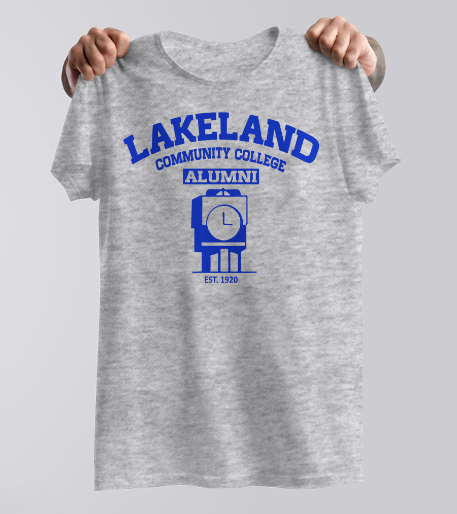 LAKELAND COMMUNITY COLLEGE ALUMNI EST. 1920 CLOCK TOWER T-Shirt