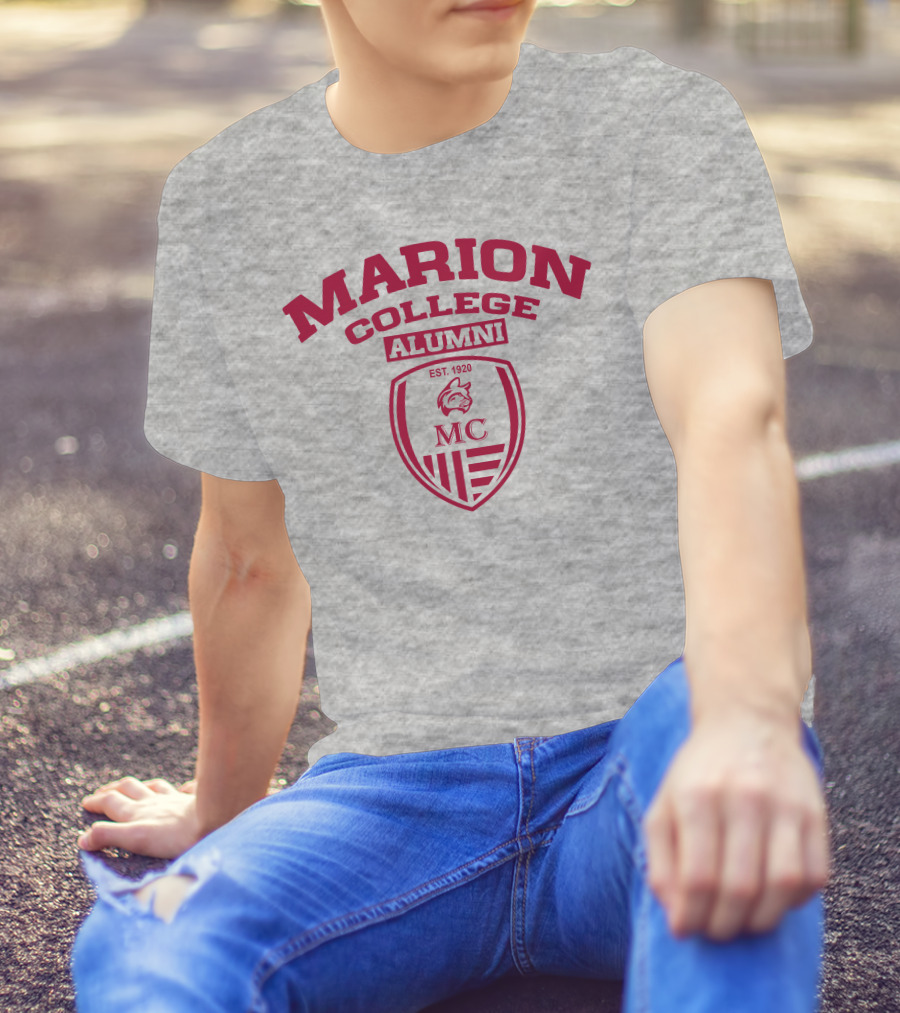 Marion College Alumni Est. 1920 MC Shield T-Shirt