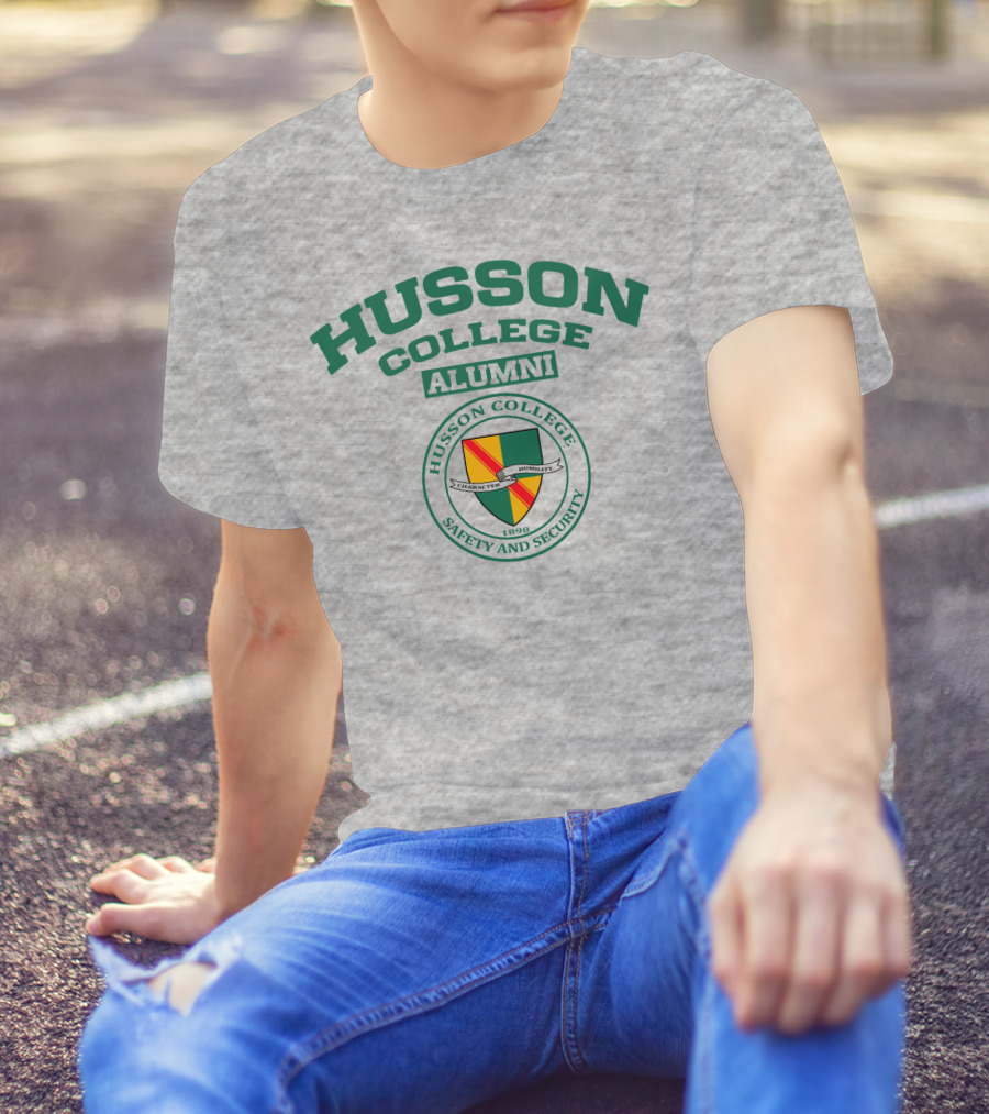 Husson College Alumni Safety And Security 1898 Character Humility T-Shirt