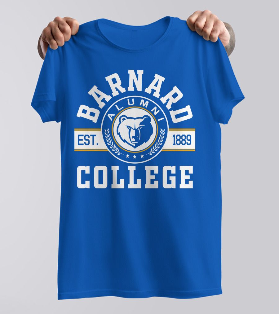 Barnard College Alumni Est. 1889 Bear T-Shirt