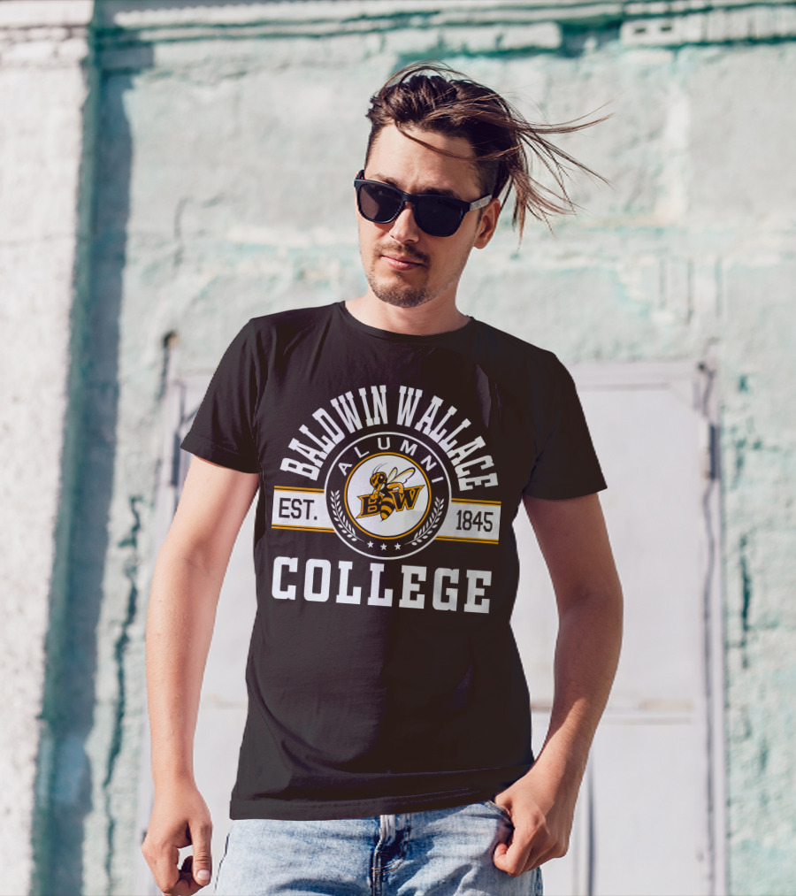 Baldwin Wallace College Alumni Est. 1845 Bee T-Shirt