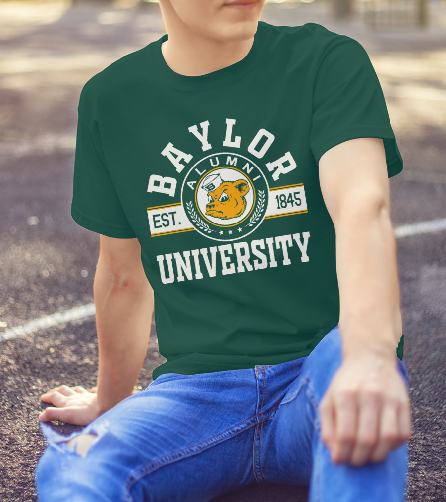 Baylor University Alumni Est. 1845 Bear T-Shirt