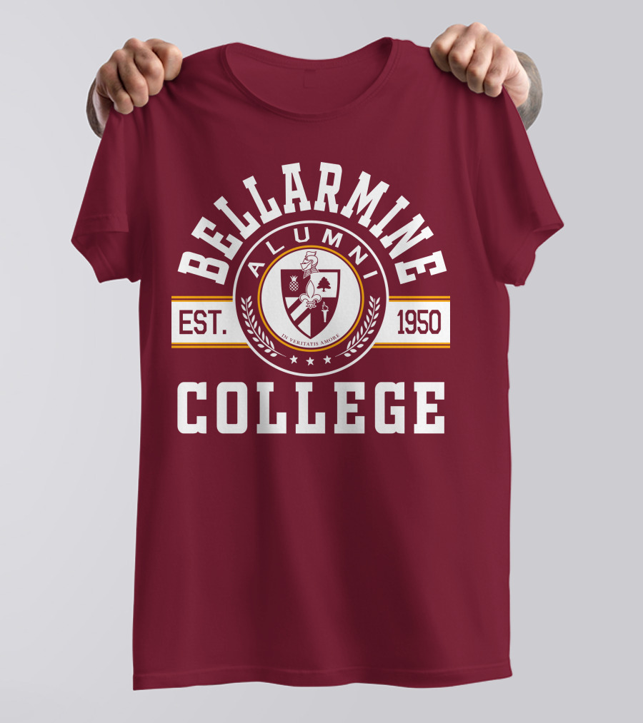 Bellarmine Alumni College Est. 1950 Crest T-Shirt