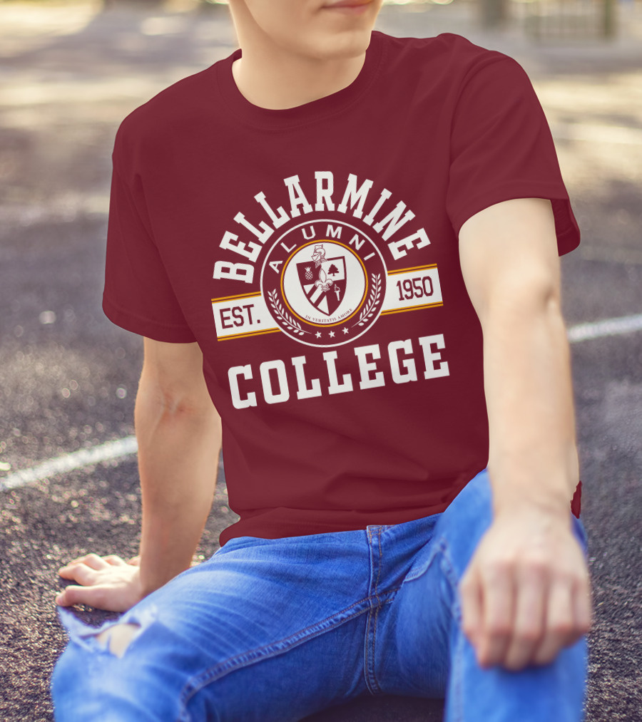 Bellarmine Alumni College Est. 1950 Crest T-Shirt