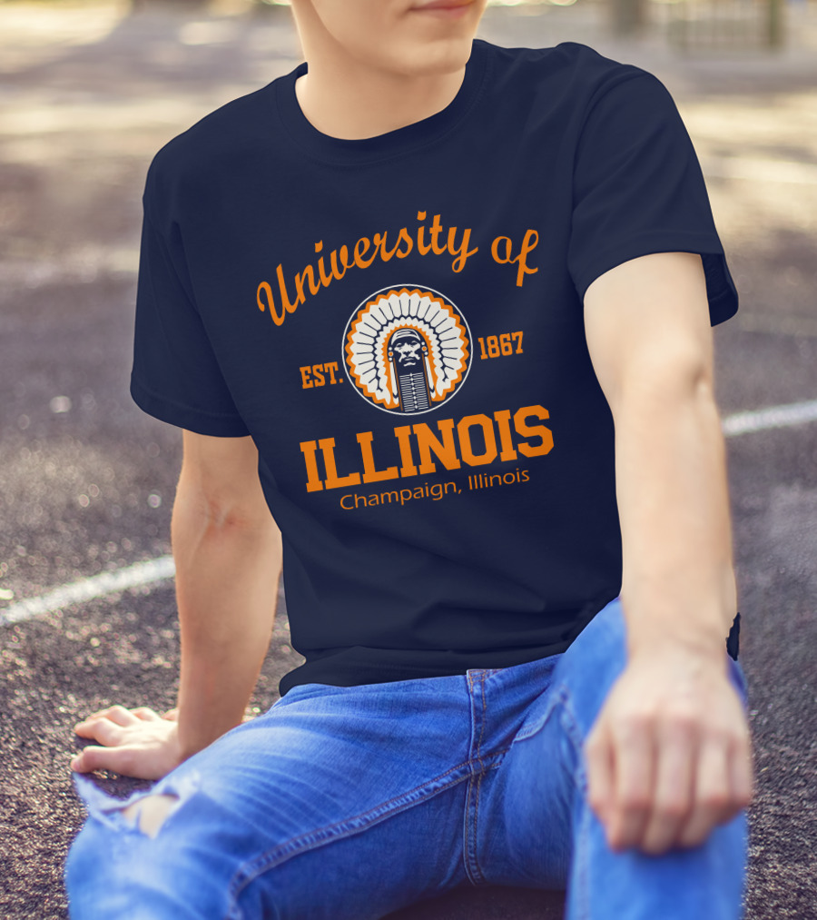 University Of Illinois Est. 1867 Champaign Illinois T-Shirt