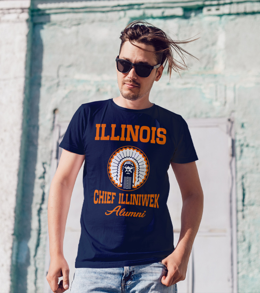 Illinois Chief Illiniwek Alumni T-Shirt