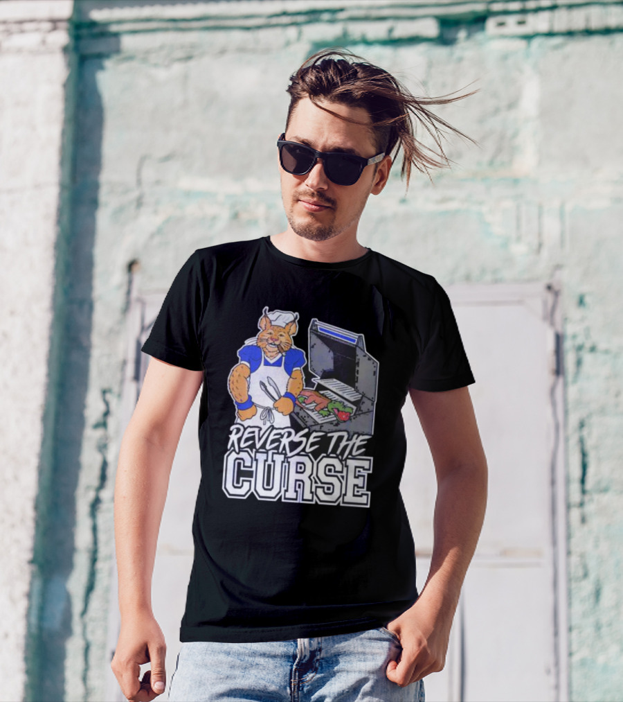 Wildcat Grilling Gator Reverse The Curse T-Shirt