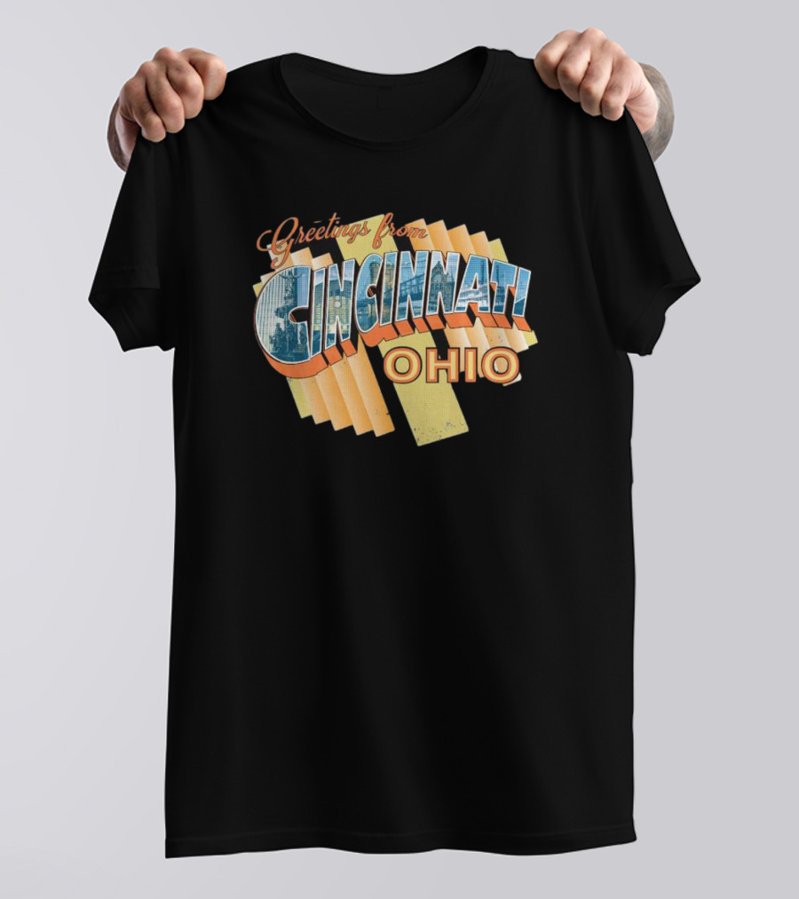 Greetings From Cincinnati Ohio T-Shirt