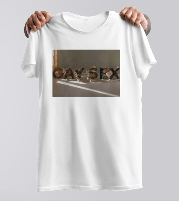 Cats Gay Strut Brigade T-Shirt