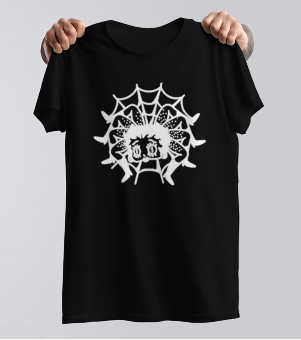I'm Already Dead DTF Spiderweb Character T-Shirt
