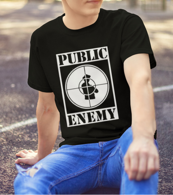 Public Enemy Merch Public Enemy Iconic Target T-Shirt