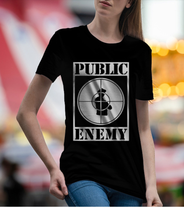 Public Enemy Merch Public Enemy Iconic Target T-Shirt