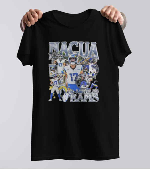 Nacua Puka Los Angeles Rams Football Star Number 17 T-Shirt