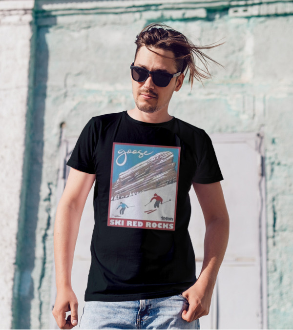 Goose Ski Red Rocks Teton T-Shirt