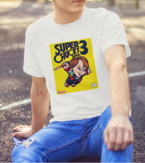 Super Chucky Bros 3 Good Guys Retro Game T-Shirt