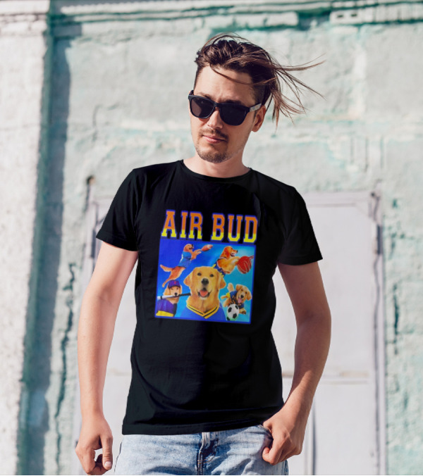 Air Bud Golden Retriever Sports Basketball Football Soccer Baseball T-Shirt