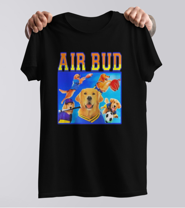 Air Bud Golden Retriever Sports Basketball Football Soccer Baseball T-Shirt
