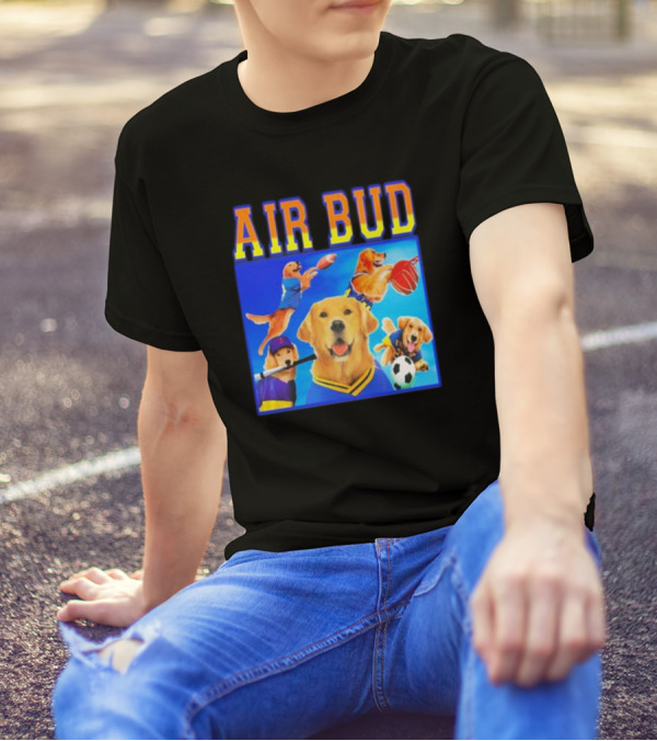 Air Bud Golden Retriever Sports Basketball Football Soccer Baseball T-Shirt
