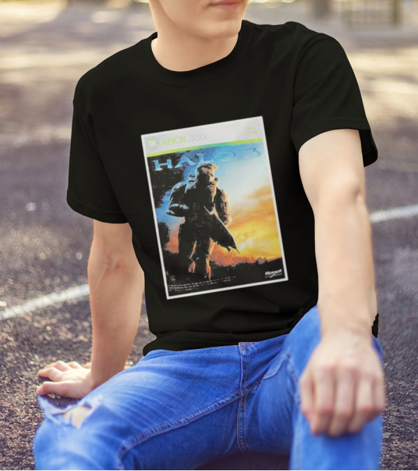 Halo 3 Xbox 360 Master Chief Cover T-Shirt
