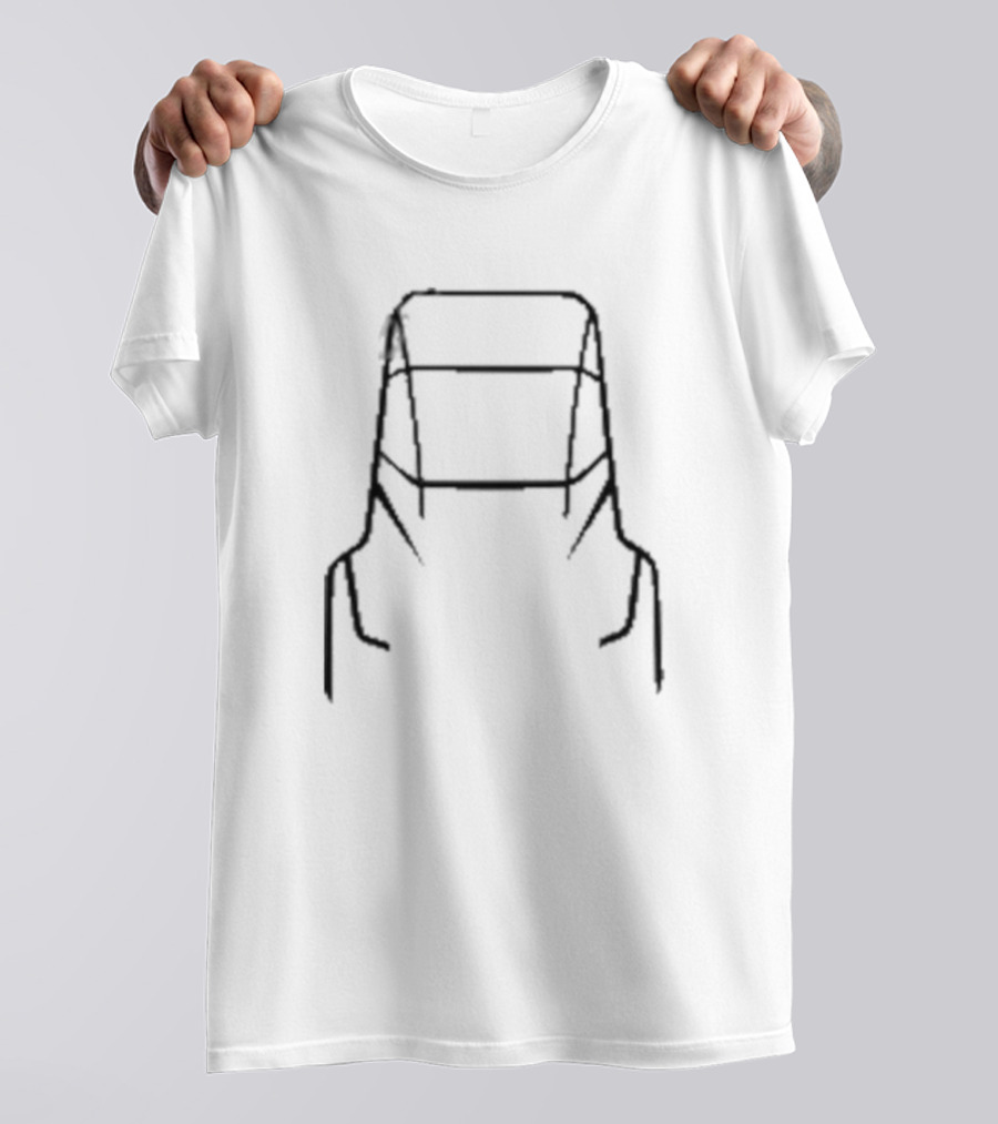 Tesla Semi Truck Event Minimalist Line Drawing T-Shirt